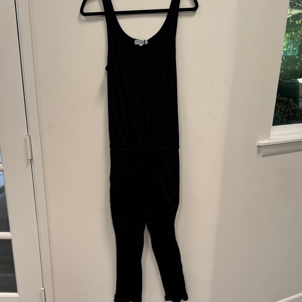 Michael Stars Classic Black Jumpsuit